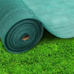 Instahut 50%UV 3.66x20m Shade Cloth Shadecloth Sail Mesh Roll Outdoor Green