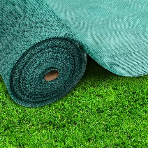 Instahut 50%UV 3.66x20m Shade Cloth Shadecloth Sail Mesh Roll Outdoor Green 1 Instahut 50%UV 3.66x20m Shade Cloth Shadecloth Sail Mesh Roll Outdoor Green
