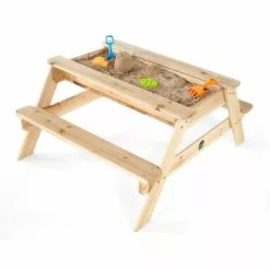 Plum Play Wooden Sand And Picnic Table