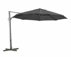 Shelta Porto 3.3m Octagonal Umbrella Charcoal
