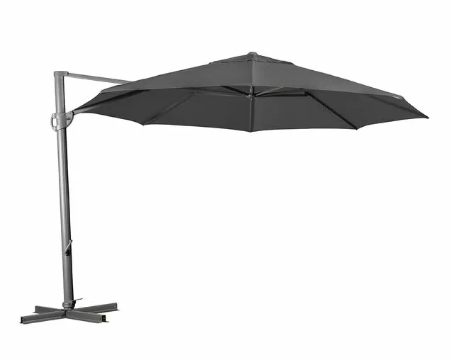 Shelta Porto 3.3m Octagonal Umbrella Charcoal 1 Shelta Porto 3.3m Octagonal Umbrella Charcoal