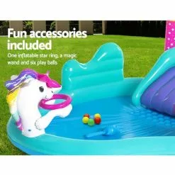 Bestway Swimming Pool Above Ground Kids Play Inflatable Pools Toys Family -Outdoor Living Sales Store Q1ifjQ3FmMewJoI5maT2DxgO4