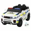 Rigo Ride On Car Kids Electric Patrol Police Toy Cars12V White