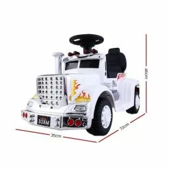 Rigo Ride On Truck Car Kids Toy White -Outdoor Living Sales Store QFNeIHzZeE8OUz3 nSJCr3CJQ