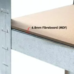 Kartrite 5 Shelf Adjustable Storage Rack Work Table Galvanized Steel 180x90cm -Outdoor Living Sales Store QiN 7eYWtkpqh40qNY9Ay QU