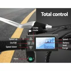 Unbranded Phoenix 27" Electric Bike EBike E-Bike City Mountain Bicycle LG Lithium Battery Black -Outdoor Living Sales Store RBppGzMP7Re4qMU6mzQObfGs