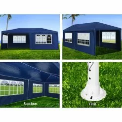 Instahut Gazebo 3x6 Outdoor Marquee Gazebos Wedding Camping Tent 6 Panel 11 Instahut Gazebo 3x6 Outdoor Marquee Gazebos Wedding Camping Tent 6 Panel -Outdoor Living Sales Store RKEq7VEoKR4nUFda9Kes81P9Q