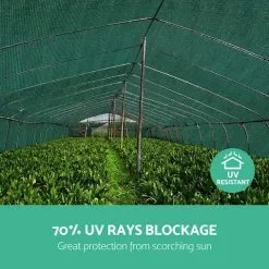 Instahut 70% Sun Shade Cloth Sail Roll Mesh Outdoor 175gsm 3.66x30m -Outdoor Living Sales Store Rc0CNdA3CDAllCUC 6YiFofk