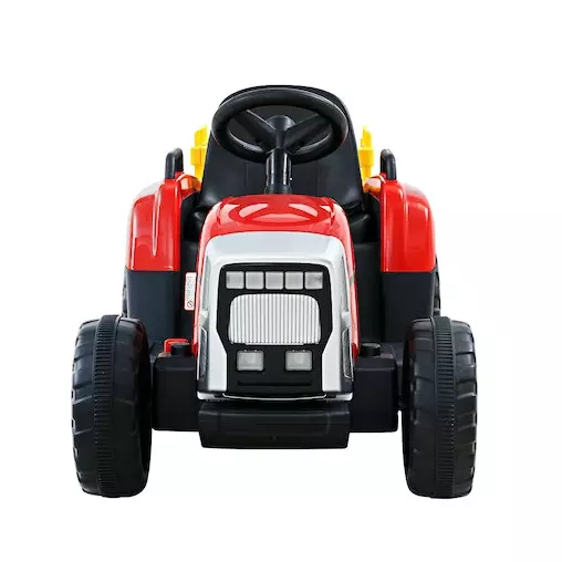 Rigo Ride On Car Tractor Trailer Toy Kids Electric Cars 12V Battery Red 3 Rigo Ride On Car Tractor Trailer Toy Kids Electric Cars 12V Battery Red - Image 3