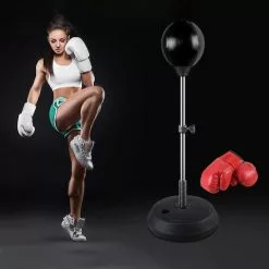 HACIENDA Free-Standing Boxing Set: PU Punching Ball & Boxing Gloves -Outdoor Living Sales Store Rp17T36e2Rp0xwflbANhvnd c