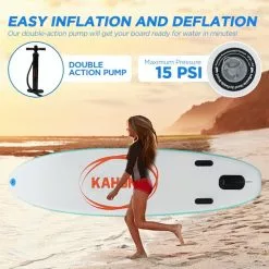 Kahuna Hana Inflatable Stand Up Paddle Board 11FT SUP Paddleboard -Outdoor Living Sales Store RupFypqxAxt BtPYqs3E87Kuc