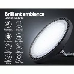 Leier LED High Bay Lights Light 100W Industrial Workshop Warehouse Gym -Outdoor Living Sales Store S2 u8mg 4mLr 8 sW3pD35zKg