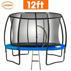 Trampoline Kahuna Classic 12ft Round - Blue -Outdoor Living Sales Store SBuQYR7hf4eUO527n8tdxkWGo