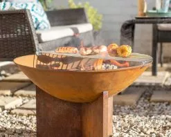 Kala Rustic Fire Pit -Outdoor Living Sales Store SOHKALAG 03