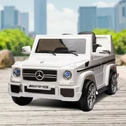 Kahuna Mercedes Benz AMG G65 Licensed Kids Ride On Electric Car Remote Control - White -Outdoor Living Sales Store S v5oenXozv9dTE Rk1UWY Y