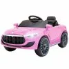 Kids Ride On Car Electric Cars Toys Maserati Inspired Battery 12V Toy Remote Control Pink Rigo