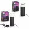 Philips Hue Outdoor Pedestal Kit W/ Extension Colour Ambiance LED Light/Lighting