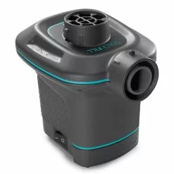 Intex 240V AC QuickFill Air Electric Pump/Inflatable/Deflatable Pool/Airbeds BLK
