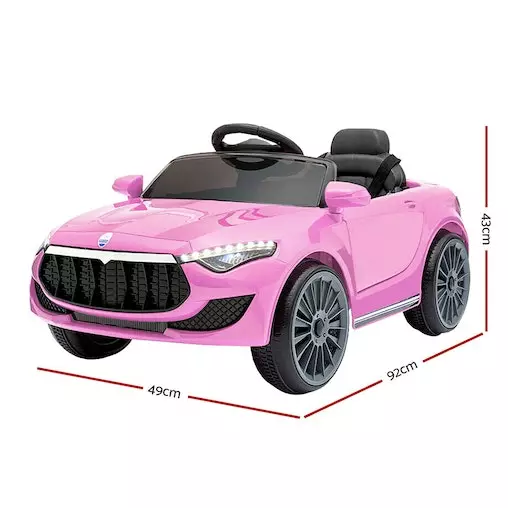 Kids Ride On Car Electric Cars Toys Maserati Inspired Battery 12V Toy Remote Control Pink Rigo 3 Kids Ride On Car Electric Cars Toys Maserati Inspired Battery 12V Toy Remote Control Pink Rigo - Image 3