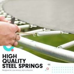 Kahuna Blizzard 14ft Trampoline With Basketball Set - Pink 15 Kahuna Blizzard 14ft Trampoline With Basketball Set - Pink -Outdoor Living Sales Store U1uBWSL6CQOG9hWqahC71kCUg 3