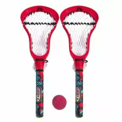 Outdoor Living Sales Store 39 2pc Coop Hydro Lacrosse Sticks W/ Ball Beach/Pool/Backyard Fun Play Game Toy Red