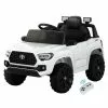 Rigo Toyota Ride On Car Kids Electric Off Road Tacoma Jeep White