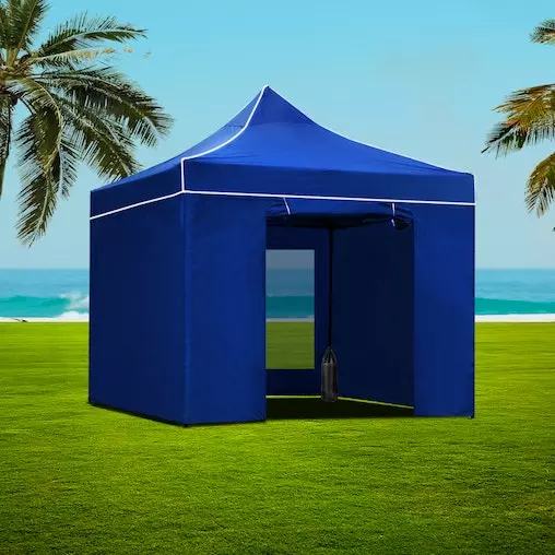 Instahut Gazebo Pop Up Marquee 3x3 Folding Tent Gazebos 7 Instahut Gazebo Pop Up Marquee 3x3 Folding Tent Gazebos - Image 7