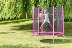 Plum Play Plum 6ft Junior Trampoline - Pink -Outdoor Living Sales Store WUk3K5EzhgWVHqEyBZ4r0ZVuQ