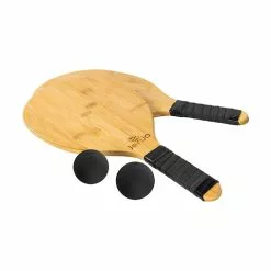 Jenjo Games Wooden Frescobol Set