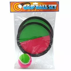 Unbranded 2x Grip Ball/18.5cm Pads Set 5+ Kids/Children Catch Play Outdoor Game Sports Toy -Outdoor Living Sales Store XKiCpFducpqYjcN9hzQr8oAWA