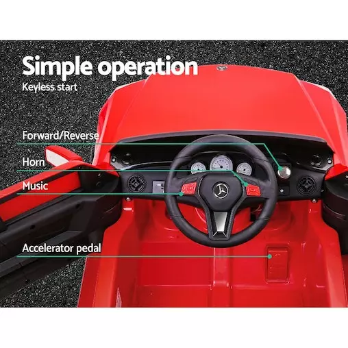 Rigo Ride On Car Kids Toy Red 6 Rigo Ride On Car Kids Toy Red - Image 6