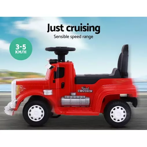 Rigo Ride On Truck Car Kids Toy Red 6 Rigo Ride On Truck Car Kids Toy Red - Image 6
