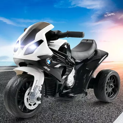 Kids Ride On Car Electric Cars Toys Motorbike BMW Motorcycle Patrol Battery Toy Black Rigo 2 Kids Ride On Car Electric Cars Toys Motorbike BMW Motorcycle Patrol Battery Toy Black Rigo - Image 2
