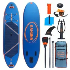 Kahuna Kai Premium Sports 10.6FT Inflatable Stand Up Paddle Board With ISUP Accessories & Carry Bag -Outdoor Living Sales Store YG 9BKAd2Sv9 5Yklg kveyxo