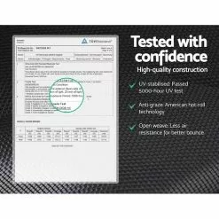 Everfit 10FT Trampoline Round Trampolines With Basketball Hoop Kids Present Gift Enclosure Safety Net Pad Outdoor Multi-coloured -Outdoor Living Sales Store YV CynQ22Xvmt51uzs a9do 0