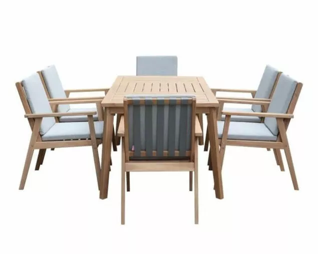 Zedd 7 Piece Dining Setting 3 Zedd 7 Piece Dining Setting - Image 3