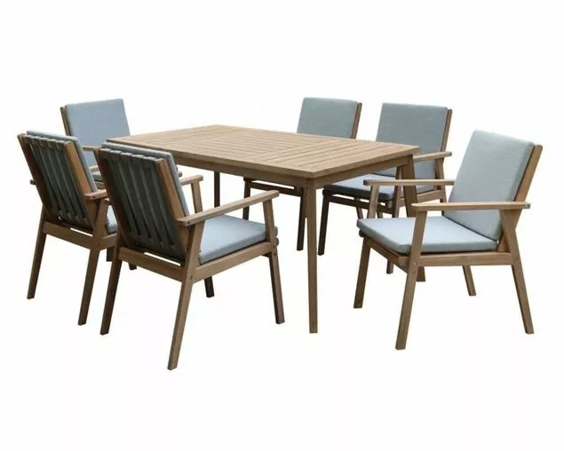 Zedd 7 Piece Dining Setting 6 Zedd 7 Piece Dining Setting - Image 6