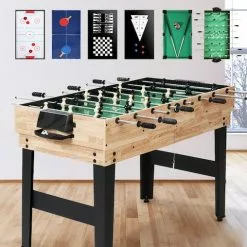 Unbranded 10 In 1 Foosball Table Soccer Hockey Pool Combo Games Gift -Outdoor Living Sales Store ZK b6o Zz6Sl6InTOrTrerQU8