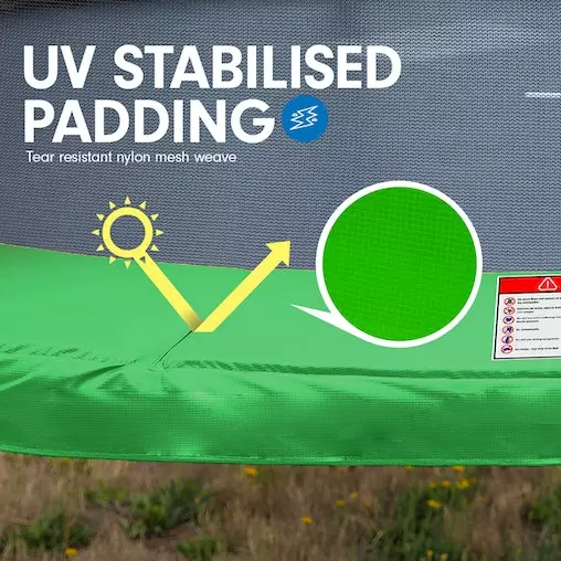 Kahuna Trampoline 6ft X 9ft Rectangular Outdoor Rainbow Basketball Set 10 Kahuna Trampoline 6ft X 9ft Rectangular Outdoor Rainbow Basketball Set - Image 10