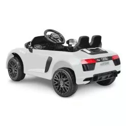 KlikA R8 Spyder Audi Licensed Kids Electric Ride On Car Remote Control White -Outdoor Living Sales Store ZgPVucpyaBNP0LGYTUJmMlr00