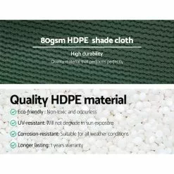 Instahut 3.66x30m Shade Cloth Shadecloth Sail Garden Mesh Roll Outdoor 30%UV -Outdoor Living Sales Store ZlmtdsDz93ciC6QgXY94KoPrg