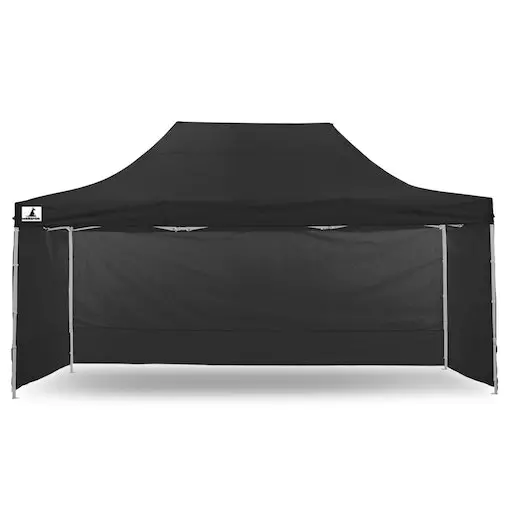 Gazebo Tent Marquee 3x4.5m PopUp Outdoor Wallaroo Black 4 Gazebo Tent Marquee 3x4.5m PopUp Outdoor Wallaroo Black - Image 4