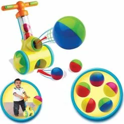 Tomy Pic N Pop Ball Blaster Play Learn Push Along Game Toy For Toddler/Child/Kid -Outdoor Living Sales Store aAsK5EXWF IzkfKnj0rJ zKLY