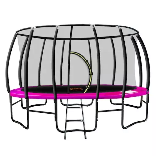 Trampoline Kahuna Classic 16ft Round - Pink 1 Trampoline Kahuna Classic 16ft Round - Pink