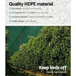 Instahut 90% Sun Shade Cloth Shadecloth Sail Roll Mesh Outdoor 195gsm 1.83x20m Grey -Outdoor Living Sales Store am xk0GnoV2t0uWop6eNxxRWM