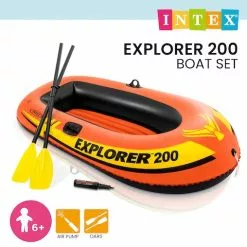 Intex 58331NP Explorer 200 Boat Set With Pump & Oars -Outdoor Living Sales Store asIUvIqfIs81MuTRuJqM KHuc