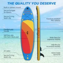 Kahuna Hana Inflatable Stand Up Paddle Board 10FT SUP Paddleboard 20 Kahuna Hana Inflatable Stand Up Paddle Board 10FT SUP Paddleboard -Outdoor Living Sales Store azKZ61SrjIsDgN8a0B0s s7Ak