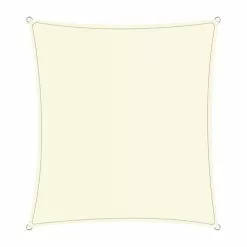 Wallaroo Waterproof Outdoor Shade Sail Sun Cloth Square 2.5x2.5M