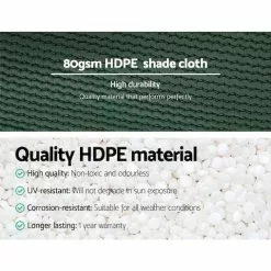 Instahut 30% Shade Cloth Shadecloth Sail Garden Mesh Roll 1.83x20m -Outdoor Living Sales Store bFlnSawG7jfLx6DwXCUyHKVdw