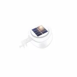 Lenoxx Solar Multipurpose Light (1-Piece, White) W/ Screw & Mount, Energy-Saving